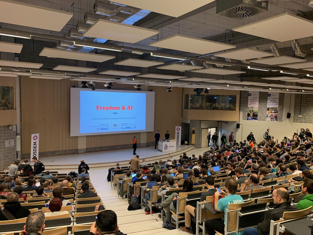 FOSDEM open source conference, Brussels