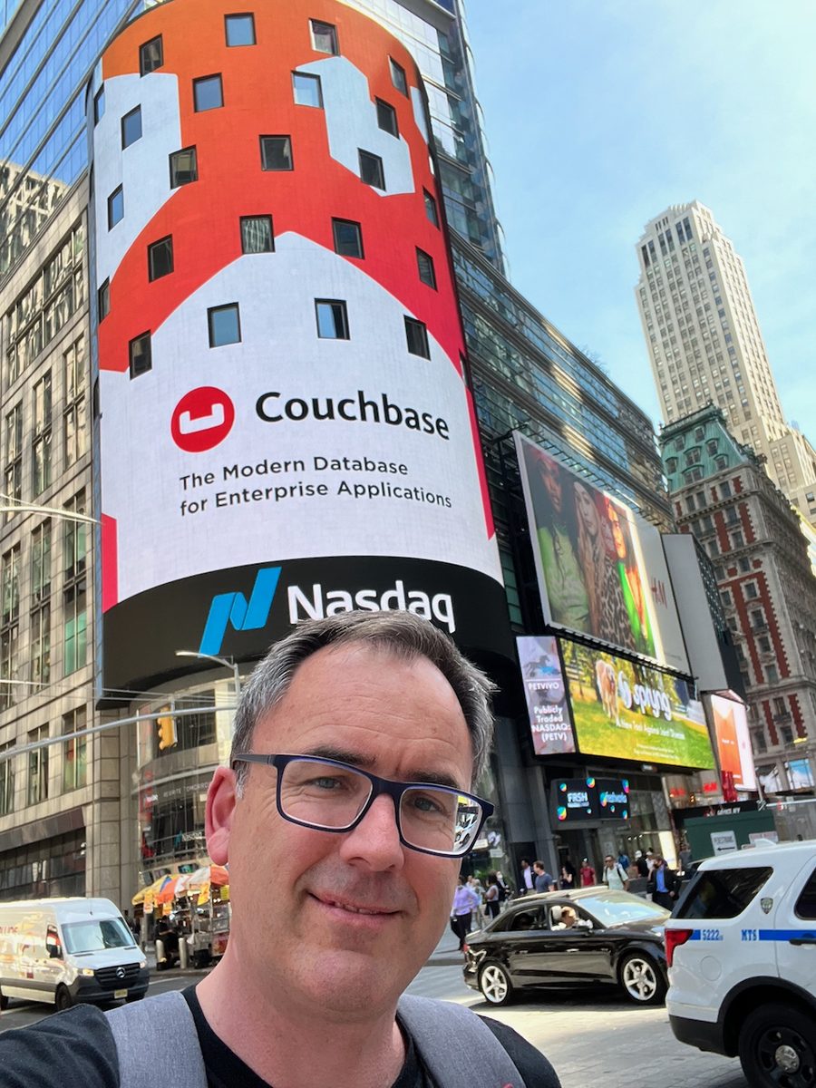 Couchbase at Nasdaq, New York